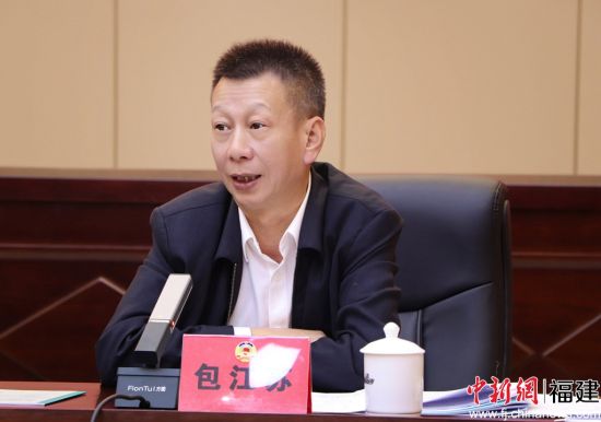 宁德市副市长包江苏讲话。 赵纯真 摄