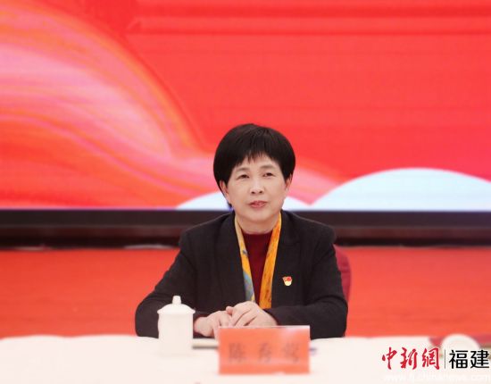 蕉城区政协主席陈秀莺。 林榕生 摄 蕉城区政协主席陈秀莺。 林榕生 摄